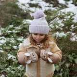 Elodie Details žieminė vilnos kepurė Wool Beanie Lavender Love