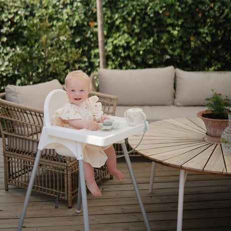 Mushie užkandžių indelis (Pink Flowers)