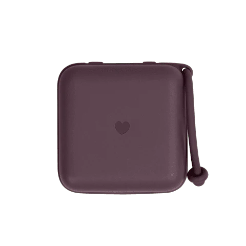 BIBS čiulptuko dėklas - užkandžių dėžutė Plum