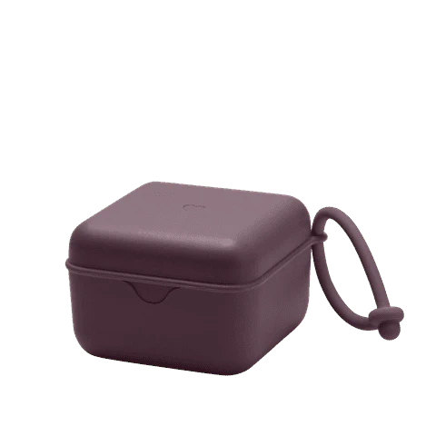BIBS čiulptuko dėklas - užkandžių dėžutė Plum