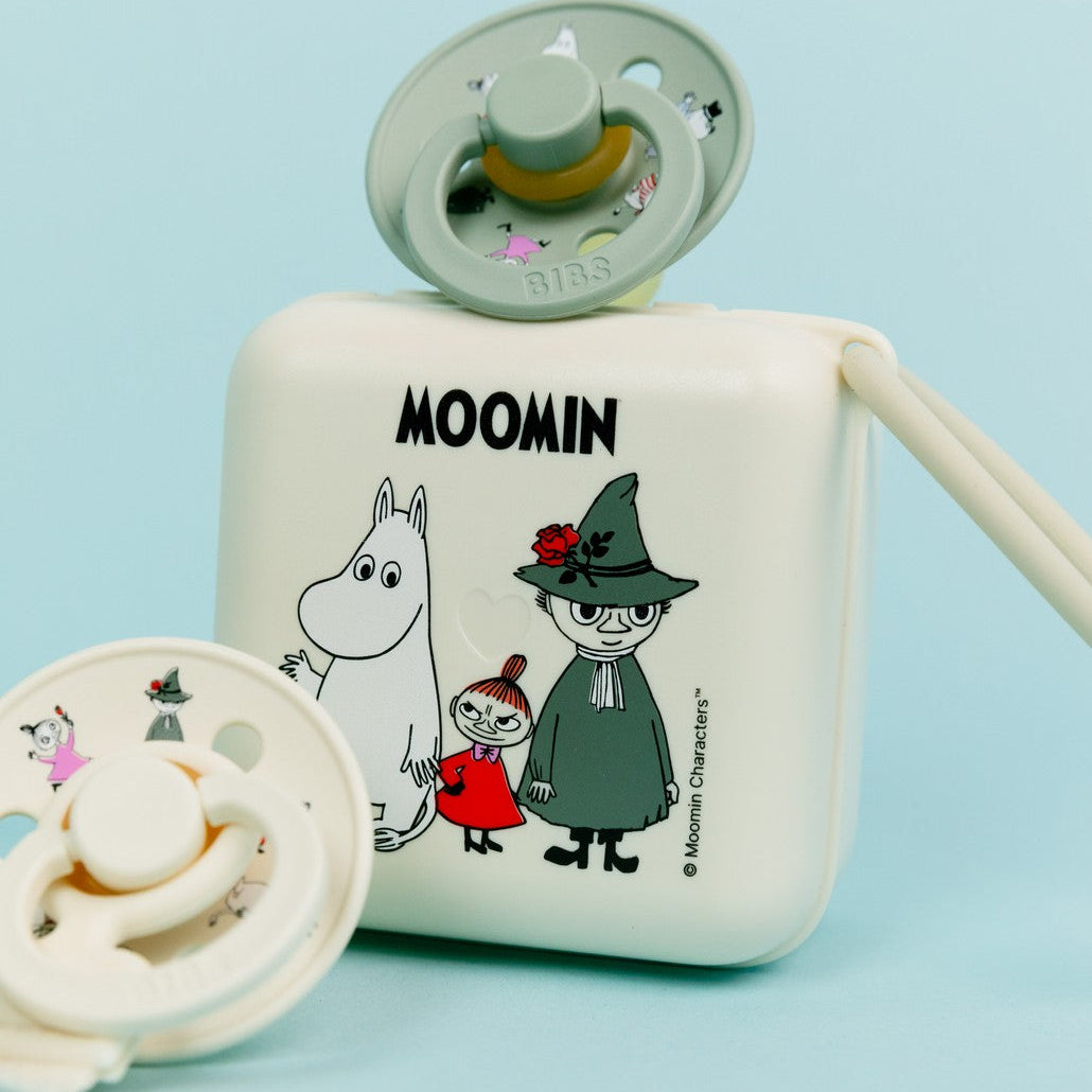 BIBS x Moomin čiulptuko dėklas - užkandžių dėžutė