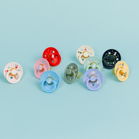 BIBS x MOOMIN čiulptukų rinkinys 1 dydis (0 - 6 mėn.) Good night breeze mix