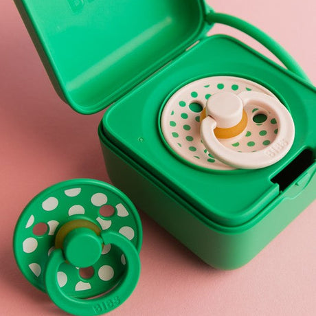 BIBS Studio Collection Polka Dots čiulptukų rinkinys 1 dydis (0 - 6 mėn.) Petal / Cactus