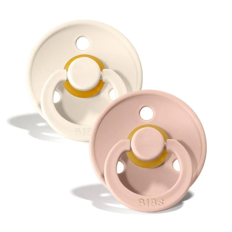 BIBS čiulptukų rinkinys 3 dydis (18 mėn. +)  Ivory / Blush