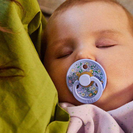 BIBS x Liberty Colour Round čiulptukų rinkinys 1 dydis (0 - 6 mėn.) Chloe Meadow Ivory Mix