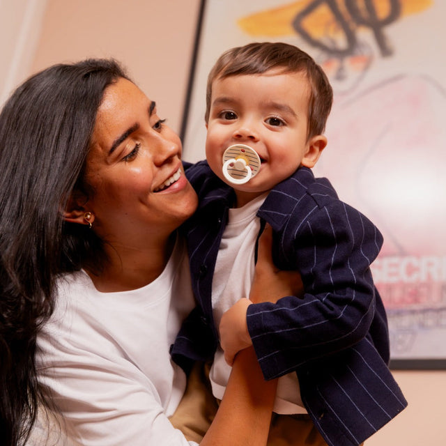 BIBS Studio Collection čiulptukų rinkinys 1 dydis (0 - 6 mėn.) Pin Steel Blue Mix