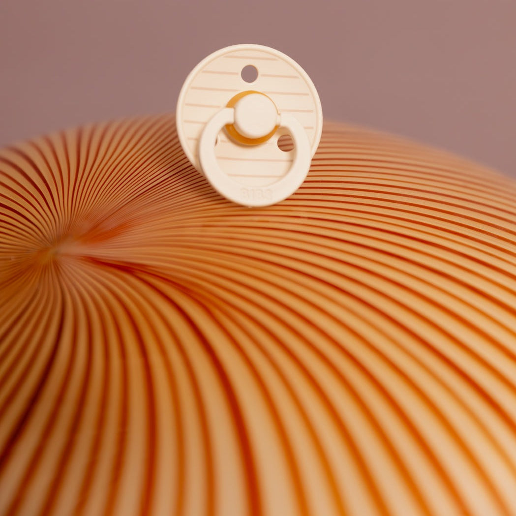 BIBS Studio Collection čiulptukų rinkinys 2 dydis (6 - 18 mėn.) Pin Ivory Vanilla Mix