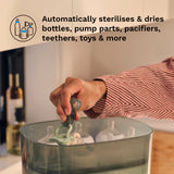 Baby Brezza SuperFast Sterilizer Dryer pudeļu sterilizatora žāvētājs 