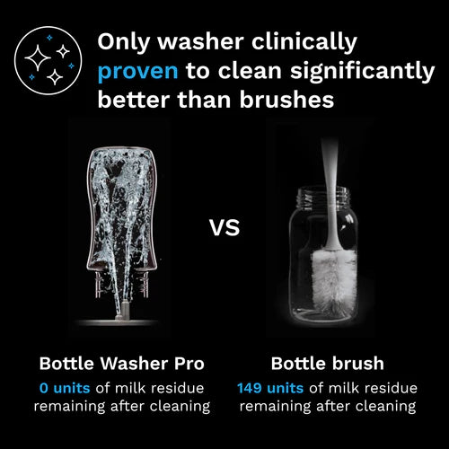 Baby Brezza Bottle Washer Pro buteliukų plovimo įrenginys (juodas)