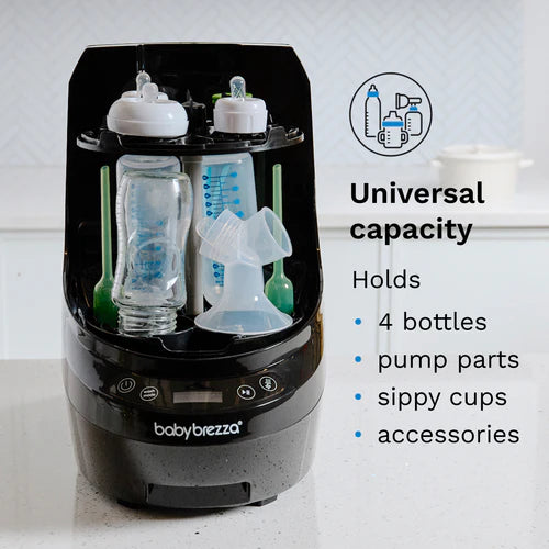 Baby Brezza Bottle Washer Pro buteliukų plovimo įrenginys (juodas)