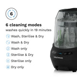 Baby Brezza Bottle Washer Pro buteliukų plovimo įrenginys (juodas)