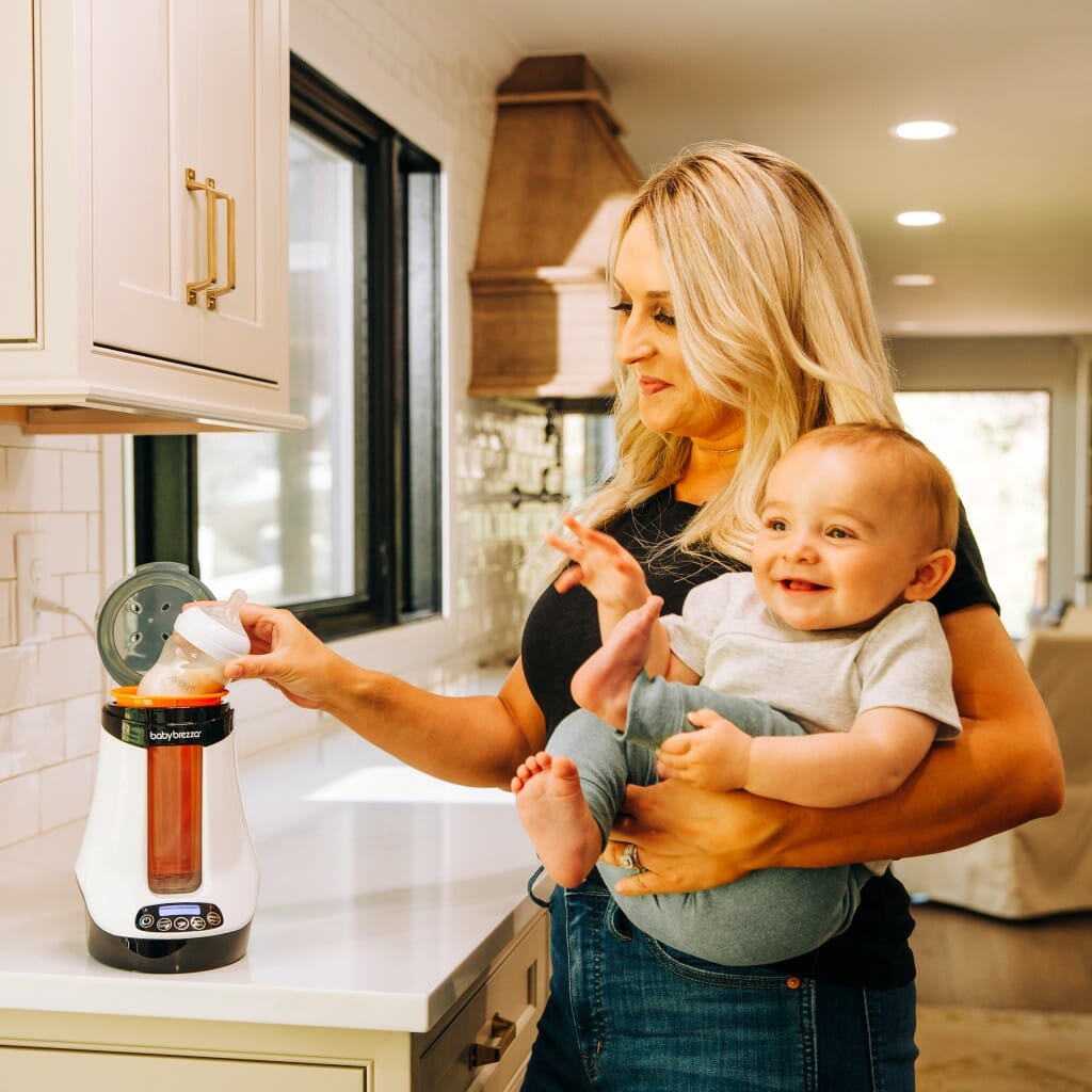 Baby Brezza Safe and Smart išmanusis buteliukų šildytuvas