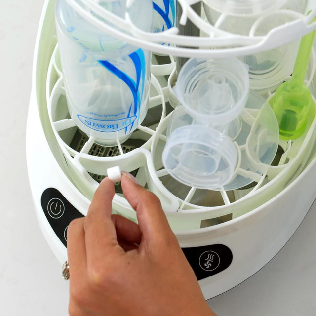Baby Brezza Bottle Washer Pro buteliukų plovimo įrenginys (balta su juoda)