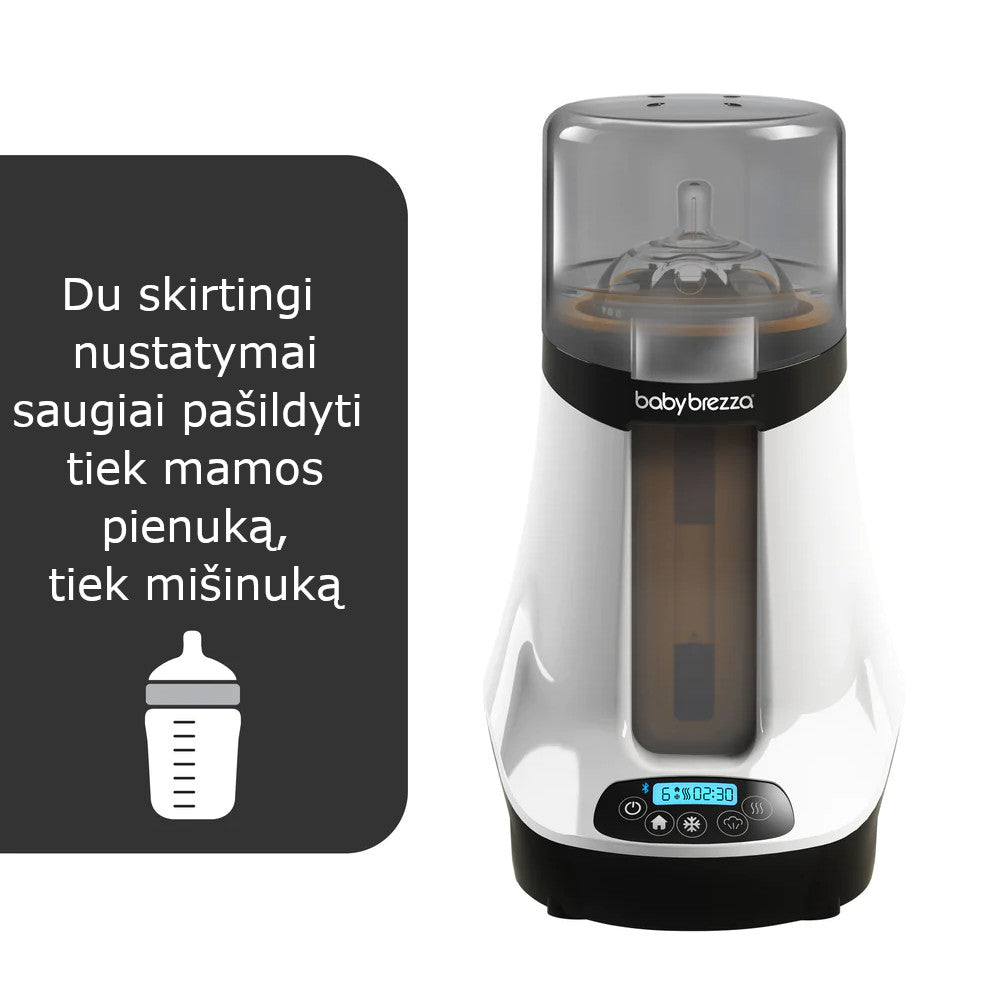 Baby Brezza Safe and Smart išmanusis buteliukų šildytuvas