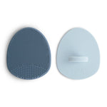 Mushie šepetėlis luobelei Cradle Cap Brush Tradewinds/Periwinkle (2 vnt)