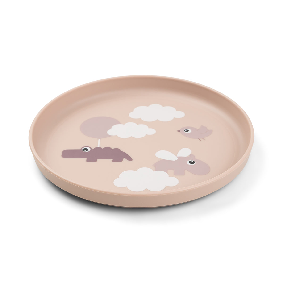 Done by Deer neslystanti lėkštė Foodie Happy clouds Powder
