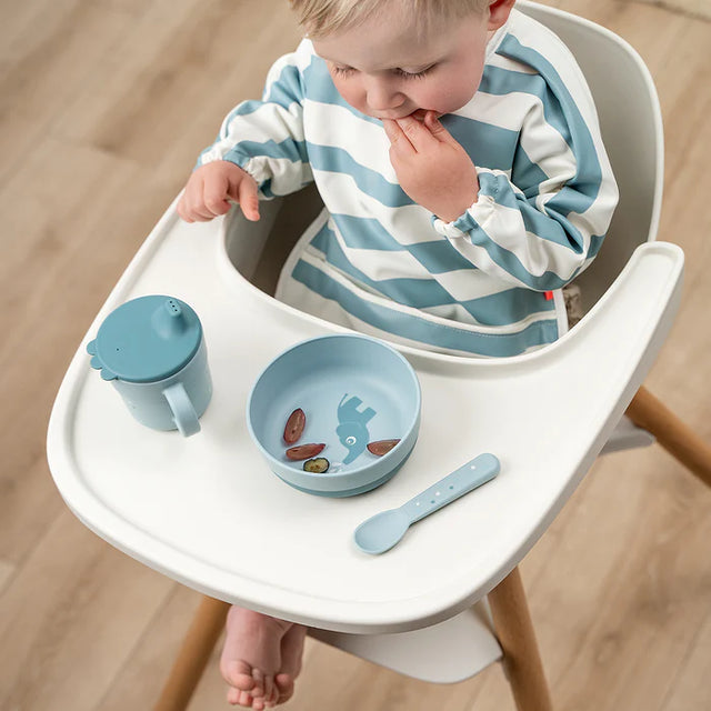 Deer krūze ar snīpi Foodie Happy dots Blue