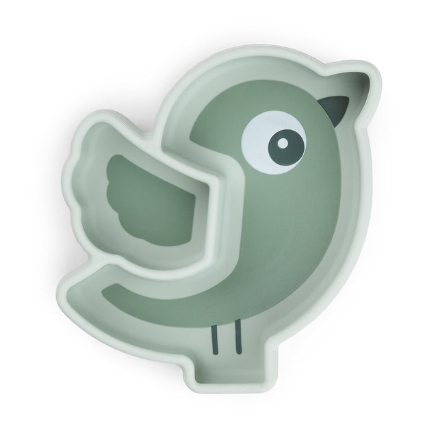 Done by Deer tikrai prilimpanti lėkštė Birdee Green