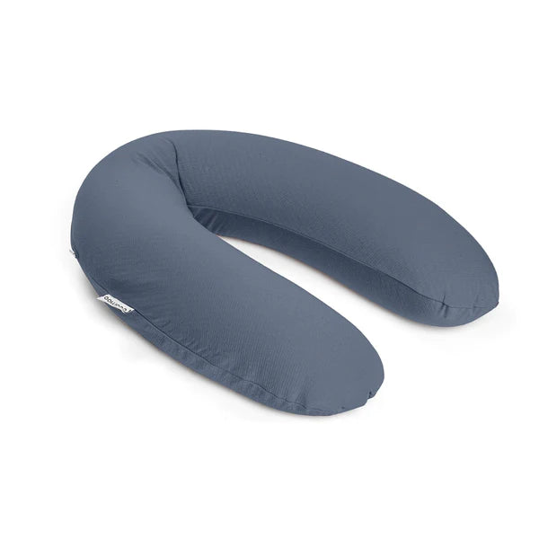 Doomoo Buddy maitinimo ir nėštumo pagalvė Tetra Jersey Blue