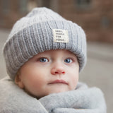 Elodie Details žieminė vilnos kepurė Wool Beanie Sunrise Blue