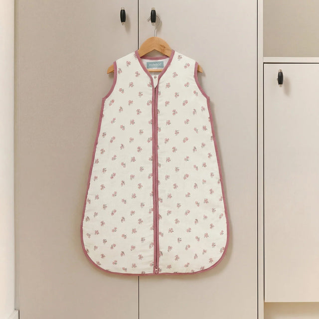 Molis&Co kūdikio miegmaišis iš bambuko muslino TOG 1 Tiny Flowers