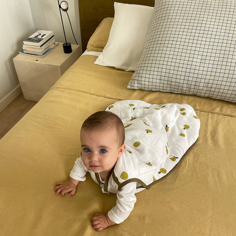 Molis&Co kūdikio miegmaišis iš bambuko muslino TOG 2.5 Apples