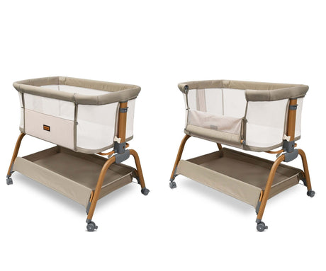 Milly Mally Nino 2in1 šoninė lovelė Beige