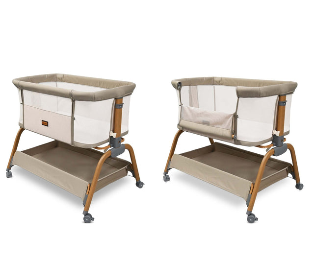 Milly Mally Nino 2in1 šoninė lovelė Beige