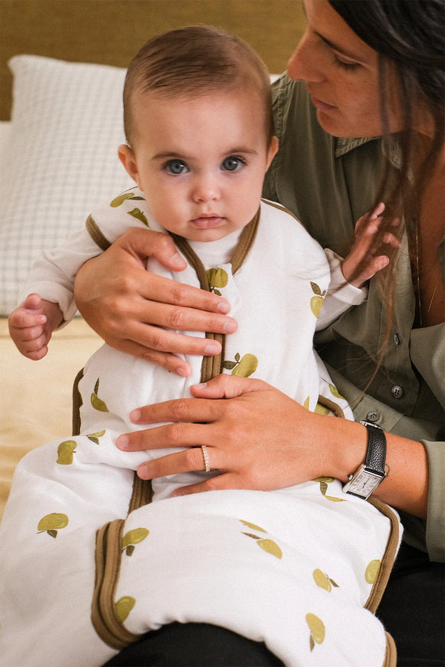 Molis&Co kūdikio miegmaišis iš bambuko muslino TOG 2.5 Apples