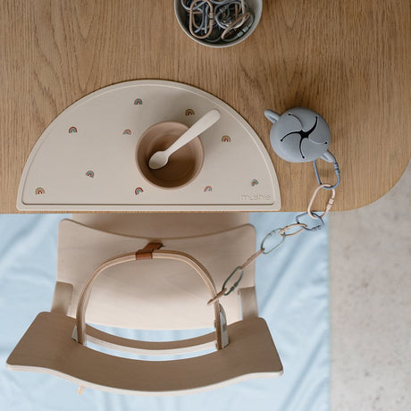 Mushie varrukatega rinnatükk Roman Green