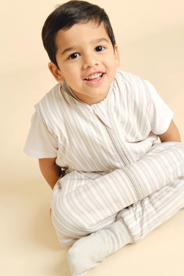 Molis&Co pižama - miegmaišis su kojytėmis ir atverčiamomis kojinėmis TOG 1 Dawn Stripes