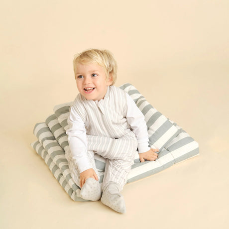 Molis&Co pižama - miegmaišis su kojytėmis ir atverčiamomis kojinėmis TOG 1 Dawn Stripes