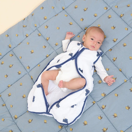 Molis&Co ropojimo kilimėlis kūdikiui su krepšiu 120×120 cm Colima