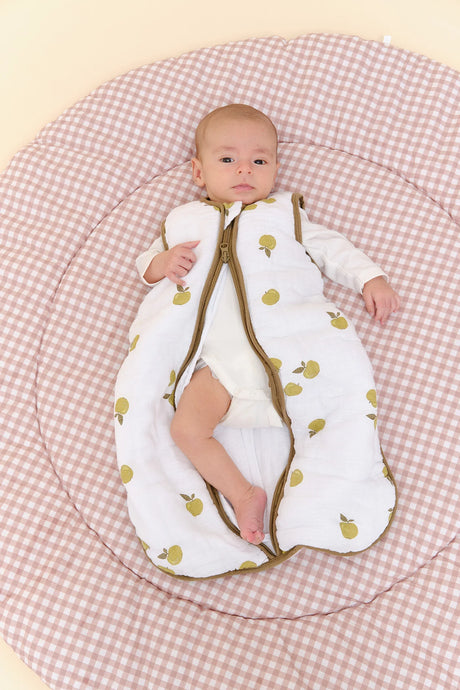 Molis&Co kūdikio miegmaišis iš bambuko muslino TOG 2.5 Apples