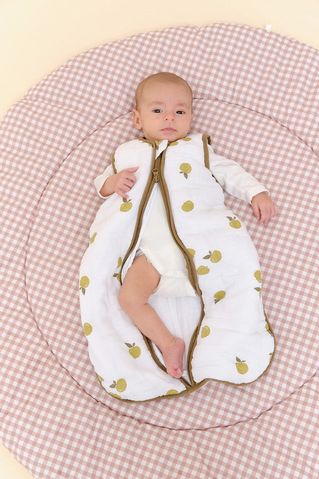 Molis&Co kūdikio miegmaišis iš bambuko muslino TOG 2.5 Apples