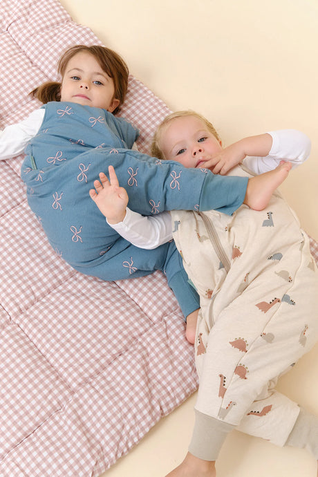 Molis&Co ropojimo kilimėlis kūdikiui su krepšiu 120×120 cm Dusty Rose