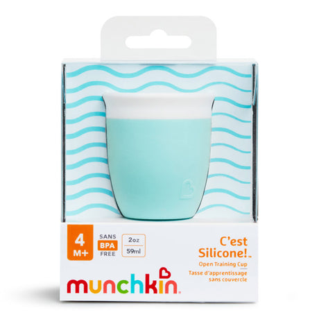 Munchkin mini silikoninis puodelis (mint)