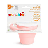 Munchkin užkandžių indelis Silicone Snack Catcher (coral)