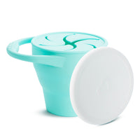 Munchkin užkandžių indelis Silicone Snack Catcher (mint)