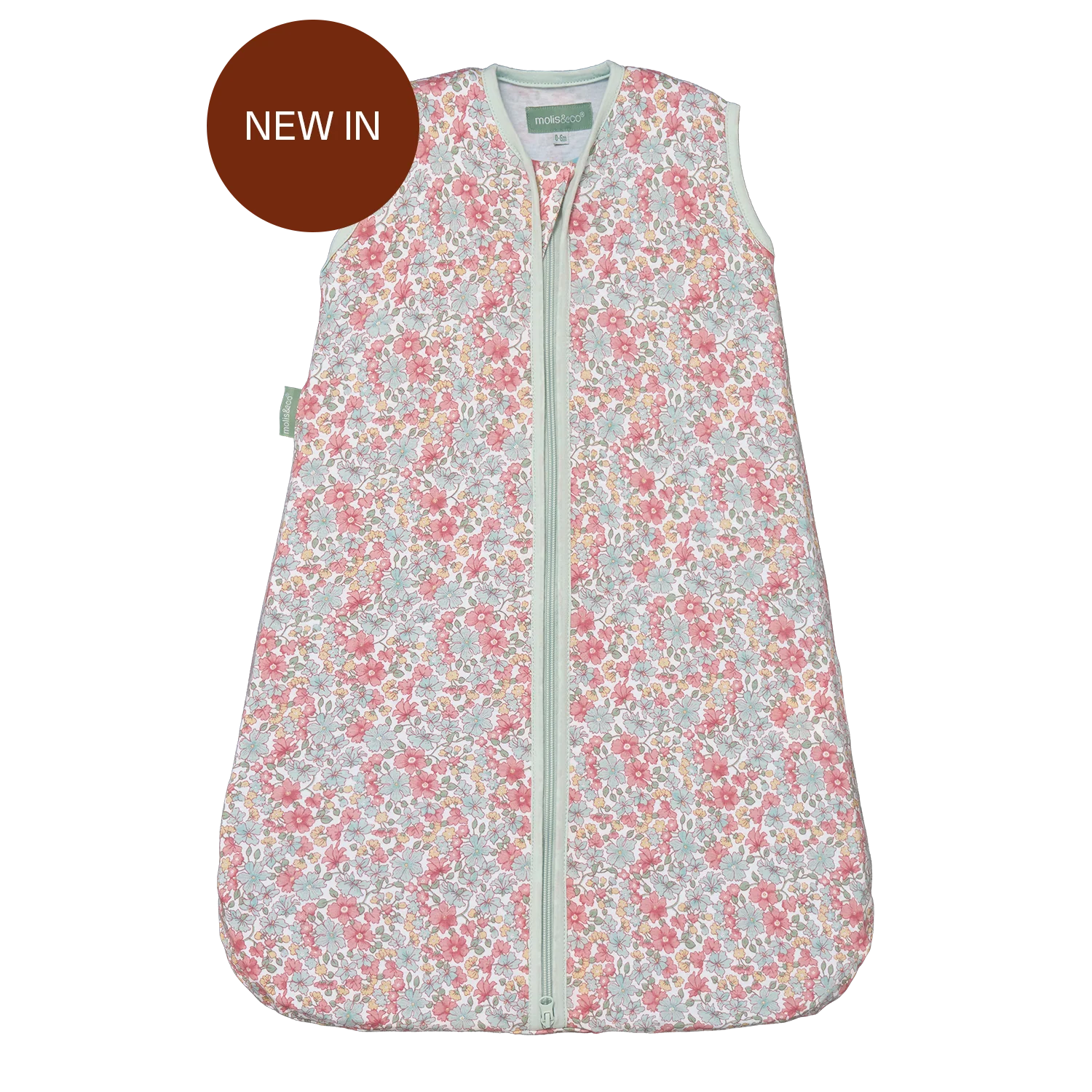 Molis&Co kūdikio miegmaišis TOG 0.5 Summer Bloom