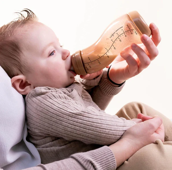 Difrax S-kujuline koolikute pudel 170 ml kitsa kaelaga