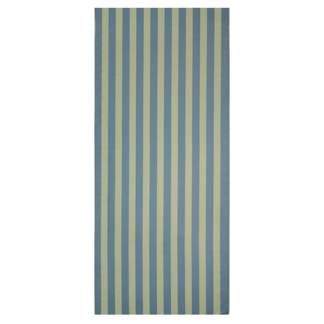 Molis&Co mikropluošto paplūdimio rankšluostis Green & Blue Stripes