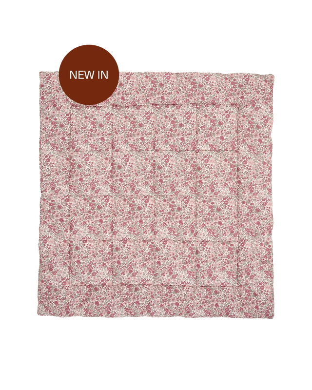 Molis&Co ropojimo kilimėlis kūdikiui su krepšiu 120×120 cm Winter Comelina
