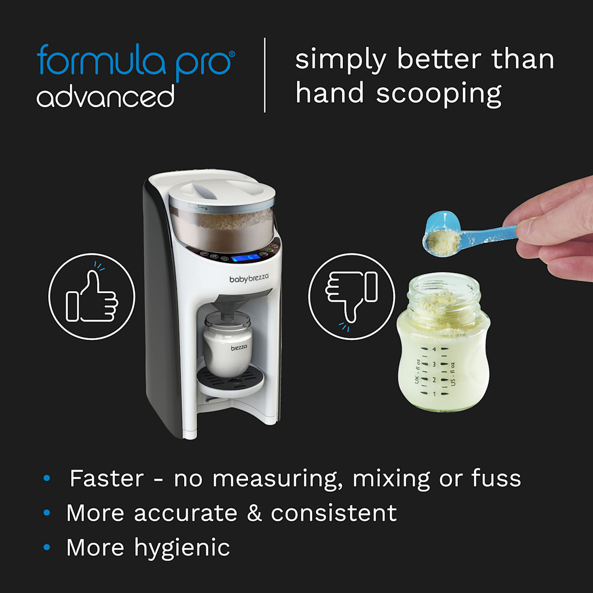 Baby Brezza Formula Pro Advanced (mitmed värvid) 