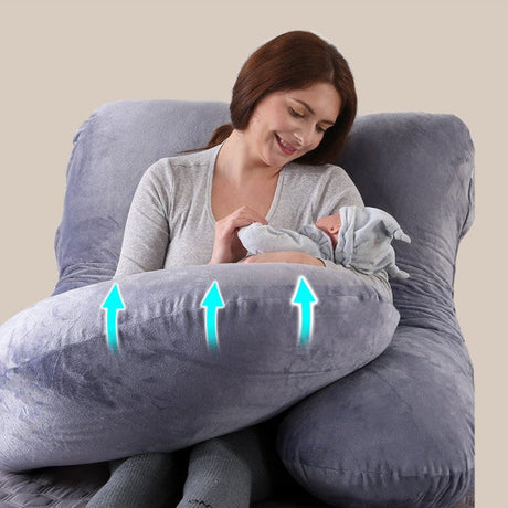 Momcozy multifunkcinė nėščiosios pagalvė U formos (viso kūno)
