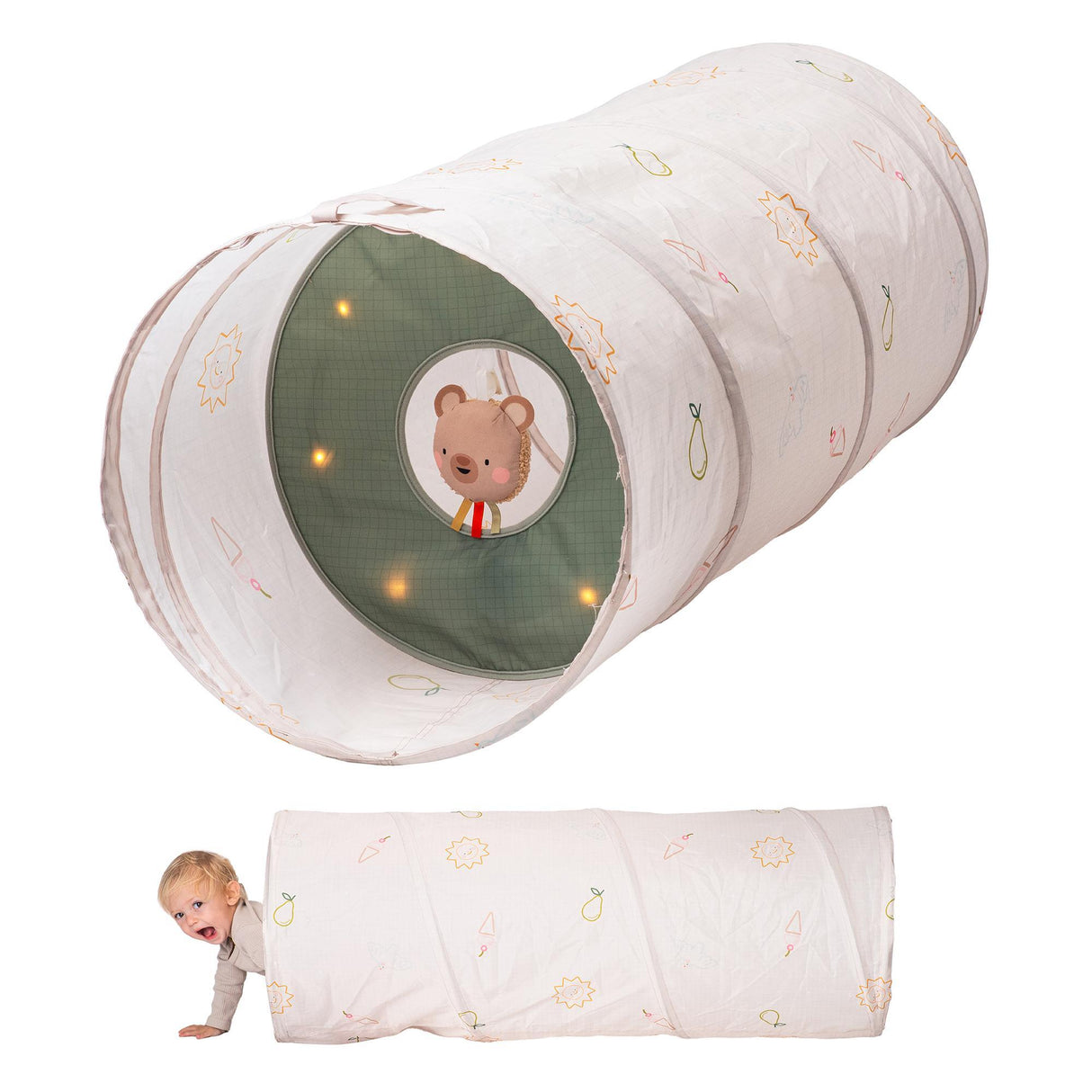 Taf Toys šviečiantis tunelis Glow & Go Tunnel