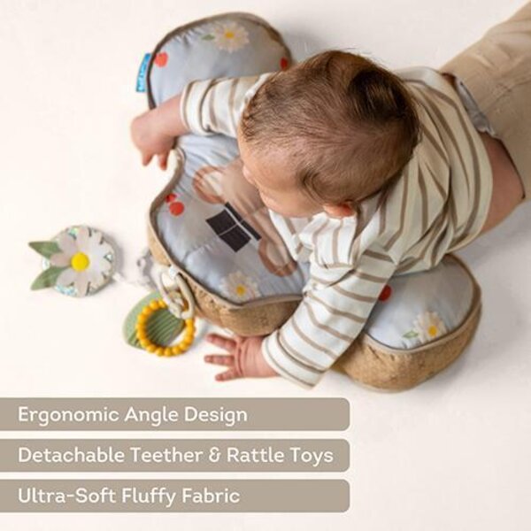 Taf Toys ergonominė lavinamoji veiklos pagalvėlė pilvuko laikui Bear