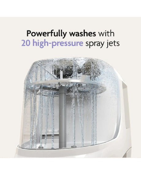 Baby Brezza Bottle Washer Pro buteliukų plovimo įrenginys white