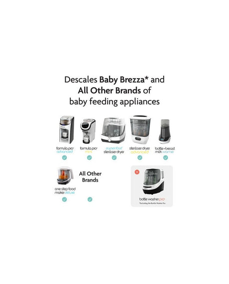 Baby Brezza universalios nukalkinimo tabletės, 24 vnt.