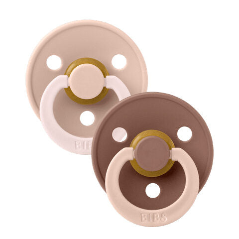 BIBS čiulptukų rinkinys 1 dydis (0 - 6 mėn.) Fusion Blush Woodchuck Mix